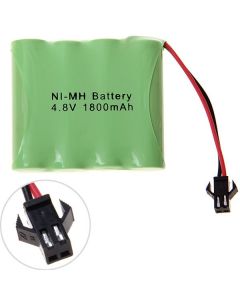 Batterie rechargeable Ni-MH 4,8 V AA 1800 mAh avec prise SM