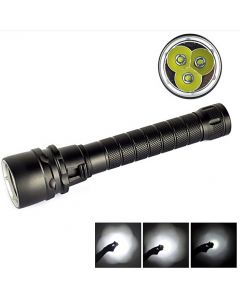 Imperméable 100m Diving 6000LM Lampe de poche sous-marine 3 x Cree XM-L XML T6 LED Light Light Light Lightness Durable