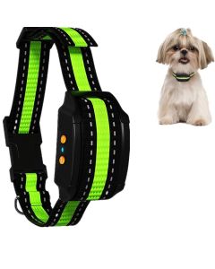 Dispositif anti-aboiement intelligent pour chien de compagnie, collier de dressage de chiens électriques à ultrasons USB, arrêt de l&#39;aboiement des vibrations, collier anti-aboiement