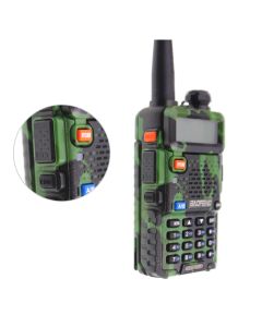 Baofeng UV-5R Talkie Walkie Camo Dual Band UV5R 5W Ham Radios H/L UHF VHF Radio Bidirectionnelle BF-UV5R HF Émetteur-Récepteur