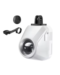 Câble de coupure suspendu feux avant de vélo 1600LM vélo sans fil télécommande intelligente phare haut