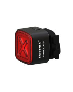 Enfitnix Cubelite III Smart Tail Light Avertissement de frein de vélo Feu arrière ultra lumineux USB Charge LED Night Warning Light