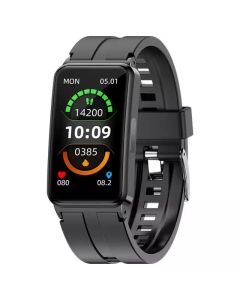 EP01 Glycémie Sucre Smart Watch ECG  PPG HRV température de la fréquence cardiaque 1.47 "HD étanche Smart Bracelet Band Fitness Tracker