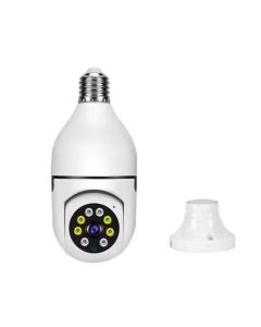 5G Wifi E27 ampoule caméra de Surveillance Vision nocturne couleur automatique suivi humain 4X Zoom numérique vidéo moniteur de sécurité Cam