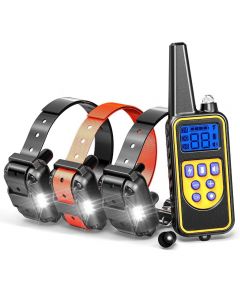 Écran LCD rechargeable rechargeable à distance 800YD à distance électrique pour tous Taille Beep Moch Vibration Mode