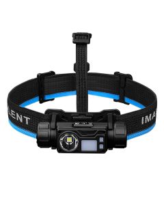 Lampe frontale à double source lumineuse LED IMALENT HT50