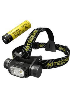 Nitecore HC68 2 x Luminus SST-40-W LED 2000 Lumens Lampe frontale rechargeable à double faisceau avec batterie 3500 mAh