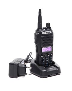 Baofeng UV-82 8W Radio Portable Talkie Walkie Double PTT Bidirectionnel Vhf Uhf Récepteur Radio Amateur UV82 Transmetteur Bidirectionnel