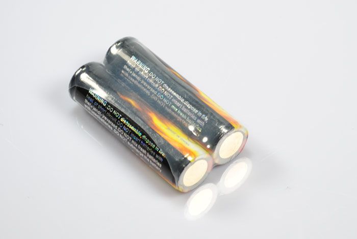 Batteries rechargeables Trustfire 18650 Li-ion haute capacité 2400mAh avec carte de protection PCB sans effet mémoire