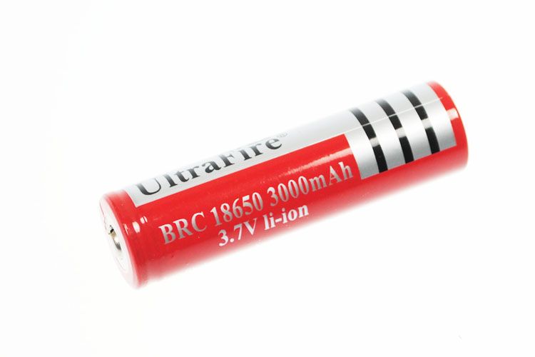 Batterie rechargeable Ultrafire BRC 3000MAH Li-ion Haute capacité Grande autonomie Accumulateur fiable