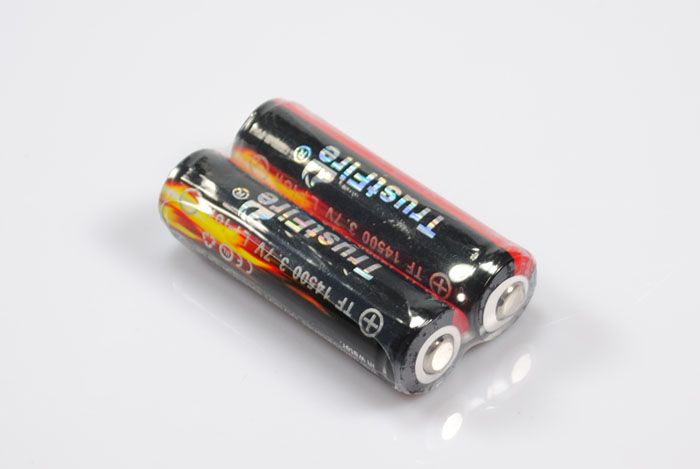Batterie 14500 TrustFire 3.7V rechargeable 900mAh longue durée de vie pour appareils électroniques et lampes de poche