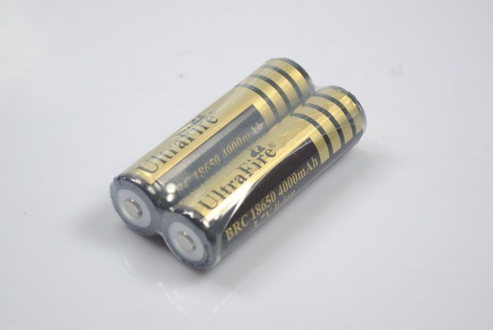 Batteries Rechargeables Li-ion Ultrafire BRC 4000MAH 18650 Sécurité Maximisée Haute Capacité Livraison Rapide
