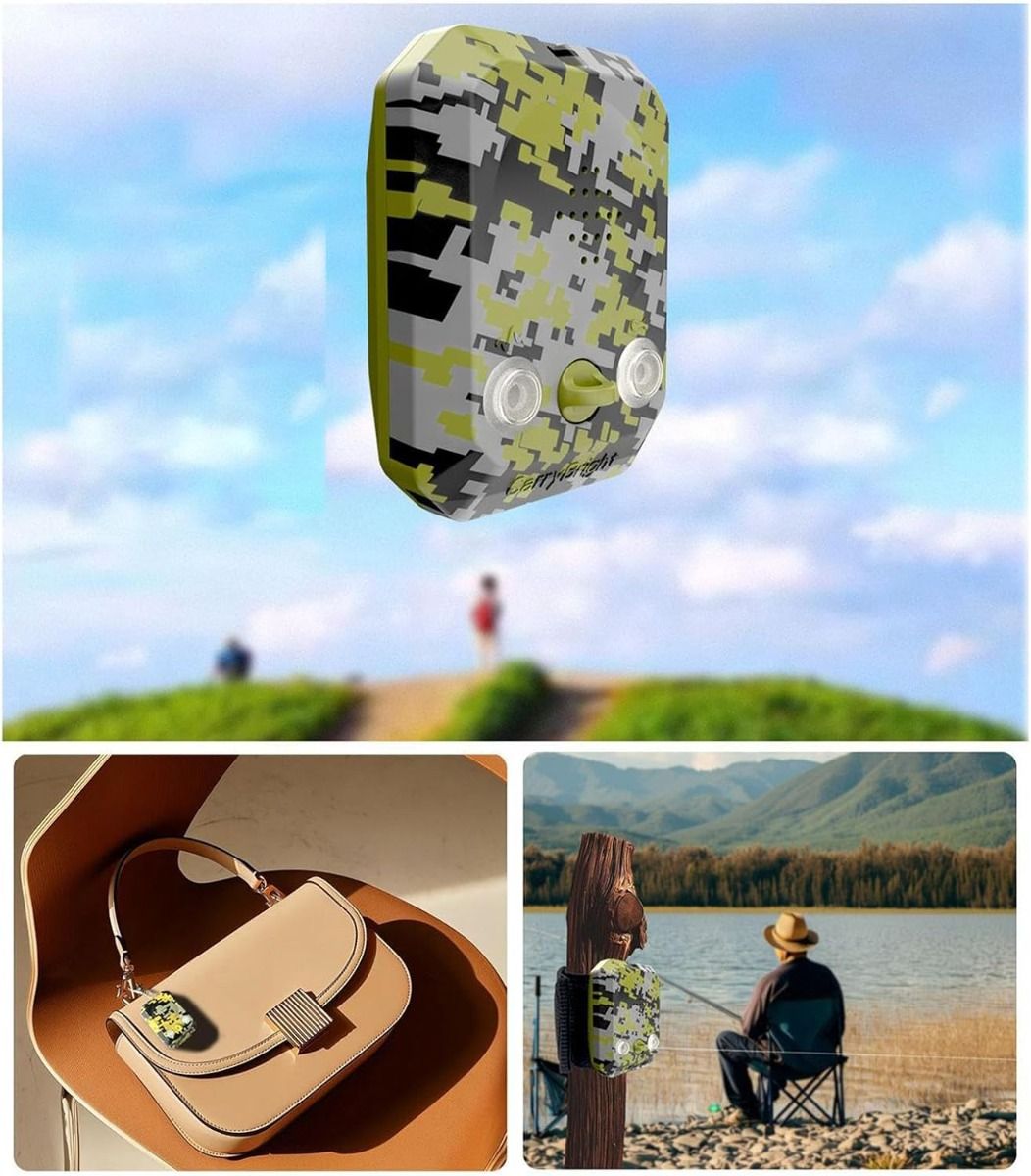 Alarme Périmétrique 120dB Étanche | Protection Extérieure Portable pour Camping Survie