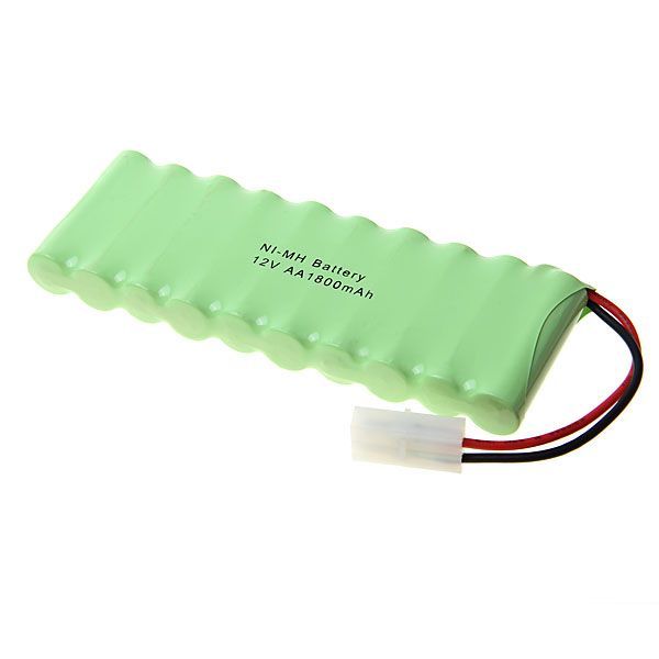 Bloc de piles rechargeables Ni-MH 12V AA 1800mAh écologique pour alimentation durable de voiture jouet et télécommande