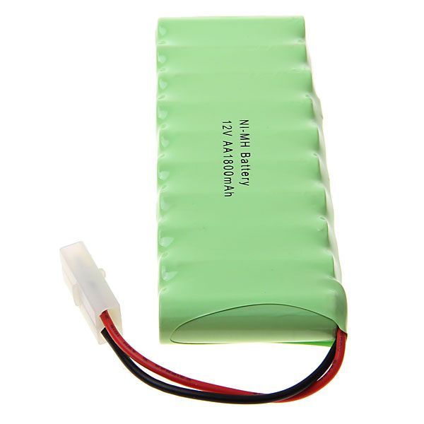 Bloc de piles rechargeables Ni-MH 12V AA 1800mAh écologique pour alimentation durable de voiture jouet et télécommande