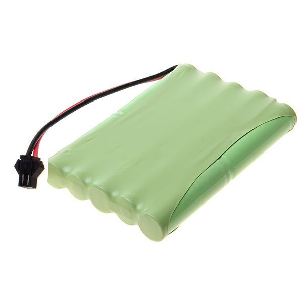 Batterie 12V AA 1800mAh Ni-MH à grande fiche SM, écologique, haute capacité, rechargeable pour avions modèles