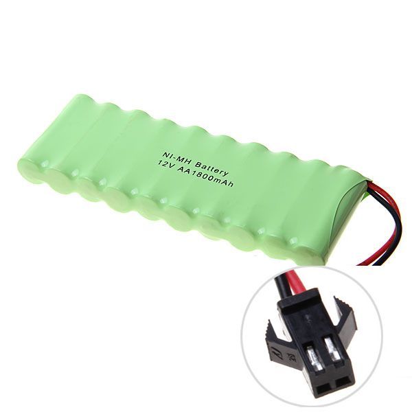Batterie rechargeable Ni-MH 12V AA 1800mAh écologique pour applications polyvalentes et performance haute capacité