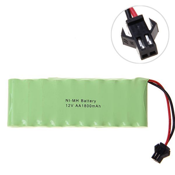 Batterie rechargeable Ni-MH 12V AA 1800mAh écologique pour applications polyvalentes et performance haute capacité