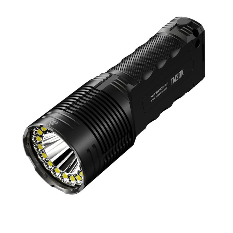 Nitecore TM20K Lampe torche LED 20000 lumens rechargeable USB-C équipement d'aventure durable pour recherche et sauvetage