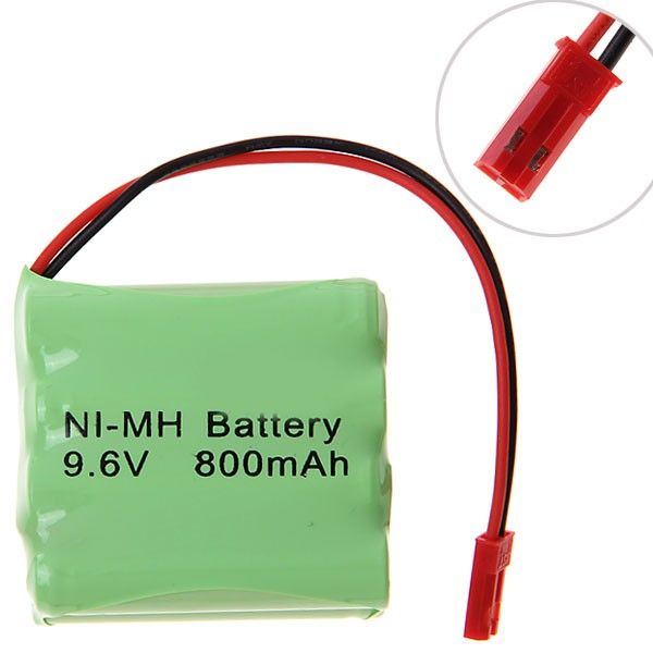 Bloc-pile rechargeable Ni-MH AAA 9,6 V 800 mAh