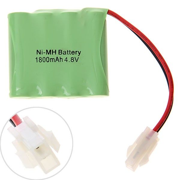 Bloc-batterie Ni-MH AA 4,8V 1800mAh 557 Prise