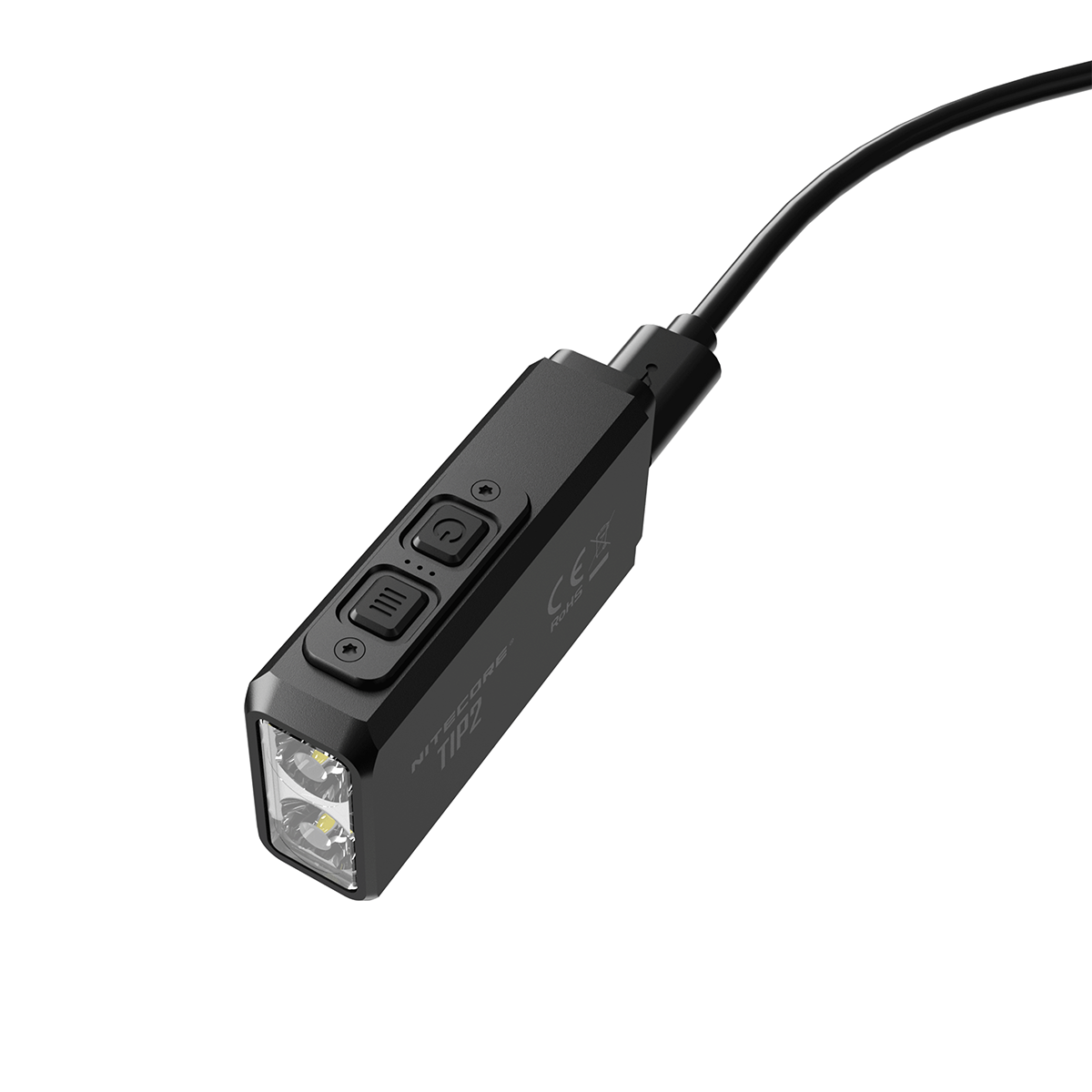 Lampe de poche porte-clés NITECORE TIP2 720 lumens, lumière LED rechargeable USB pour équipement de camping ou usage quotidien