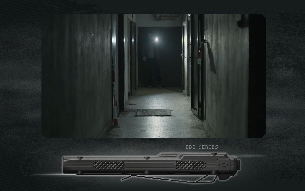 NITECORE EDC27 Lampe de poche rechargeable légère de 3000 lumens pour aventures en plein air et préparation aux situations d'urgence
