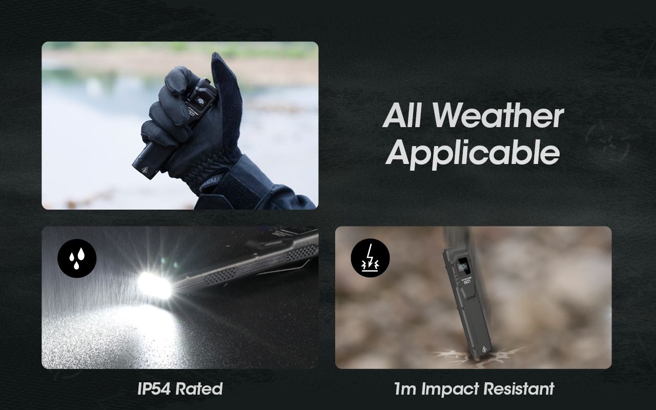 NITECORE EDC27 Lampe de poche rechargeable légère de 3000 lumens pour aventures en plein air et préparation aux situations d'urgence