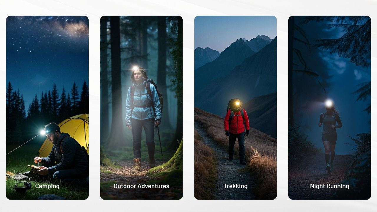 NITECORE NU25 MCT UL Lampe frontale 400 lumens, légère, rechargeable USB-C pour la randonnée, le camping et les urgences