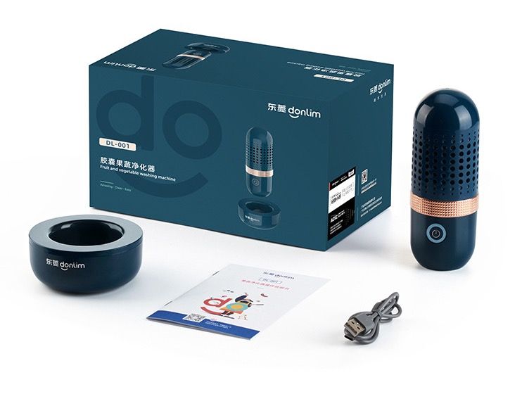 Donlim désinfectant légumes lave-vaisselle portable rechargeable sécurité alimentaire design intuitif