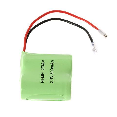 Batterie rechargeable Ni-MH écologique 2,4 V 2/3 AA 800 mAh pour appareils électroniques et jouets pour enfants