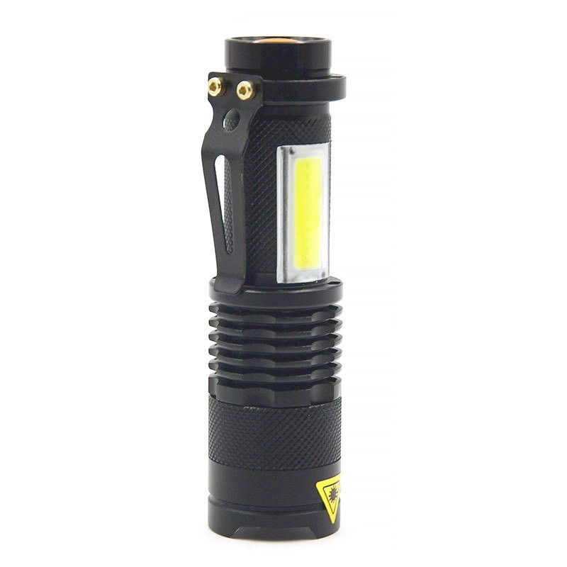 UltraFire SK68 Q5 LED Lampe de poche portable mini avec luminosité activée par le toucher pour le camping et les urgences