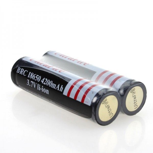 Batterie UltraFire BRC 4200mAh 18650 - Alimentation fiable pour l'électronique et les appareils technologiques de plein air