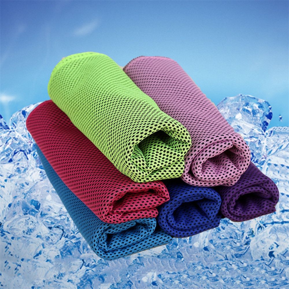 Serviette froide glacée de sport à séchage rapide et écologique pour athlètes avec technologie de refroidissement par évaporation