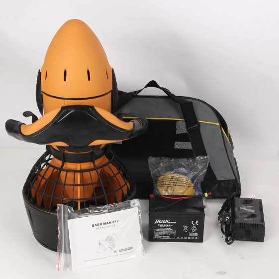 Scooter de mer 500W Double vitesse Équipement de plongée Submersible sous-marin Aventure sous-marine