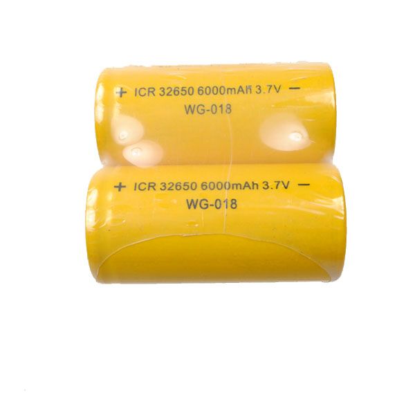 Batterie ICR 32650 6000mAh Li-ion Rechargeable pour Lampes de poche Outils électriques Appareils à forte consommation Écologique