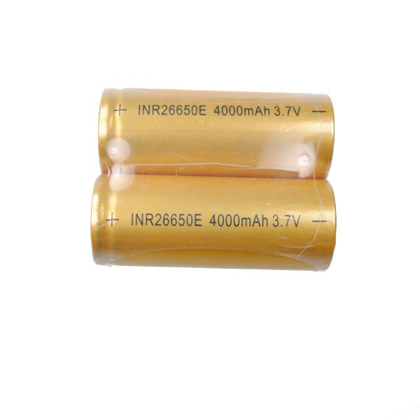 UltraFire 26650 4000mAh Batterie rechargeable Li-ion haute capacité écologique pour appareils à forte consommation