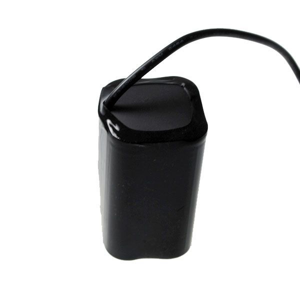 Interface 5521 Batterie de vélo 8,4V 4800mAh UltraFire LED sécurité imperméable portable pour cyclisme noir