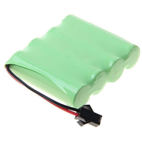 Batterie rechargeable 4.8V AA 1800mAh Ni-MH avec prise SM, haute capacité, écologique, pour jouets et appareils photo