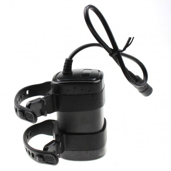 Paquet de batterie rechargeable 8,4 V pour feux de vélo léger imperméable sécurité avancée UltraFire 18650