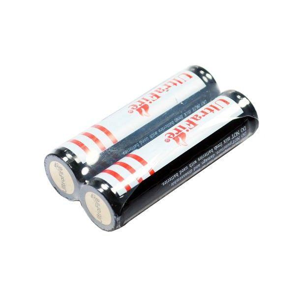 UltraFire 3.7V 18650 3600mAh Piles Rechargeables Puissance Longue Durée pour Appareils à Forte Consommation Écologiques