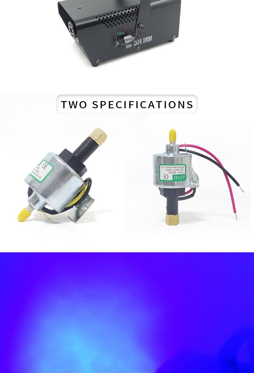 Pompe électromagnétique 55DCB performance silencieuse pompe à huile pour machine à brouillard théâtre 110V 220V