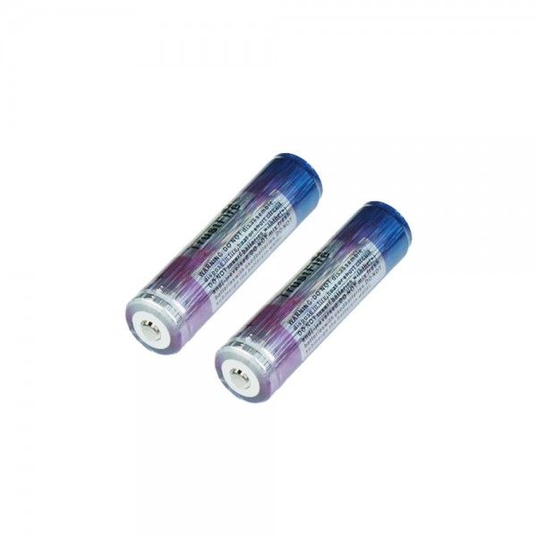 Batterie rechargeable TrustFire 3.7V 18650 2000mAh Li-ion avec protection PCB pour lampes torches tactiques et appareils