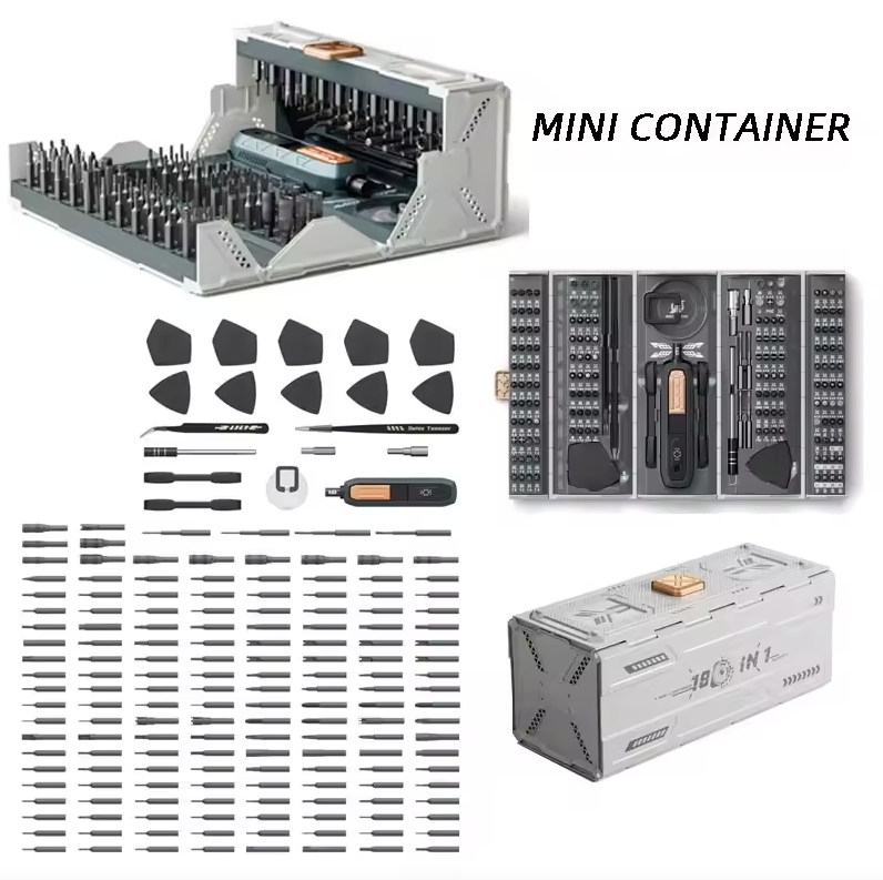 Kit de tournevis de précision avec 21 types de 160 embouts magnétiques, Kit de réparation de tournevis professionnel multi-embouts JAKEMY pour ordinateur portable pour la plupart des appareils électroniques, montre, Xbox, console, lunettes, sonnette