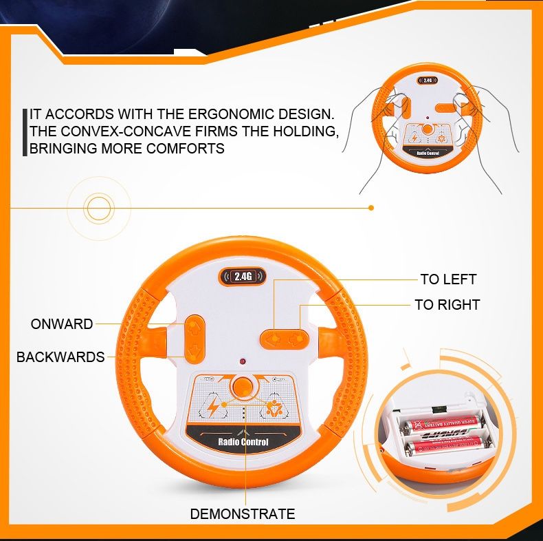 Robot télécommandé Star Wars BB-8 20,5 cm Jouet RC intelligent avec rotation à 360° pour enfants et collection