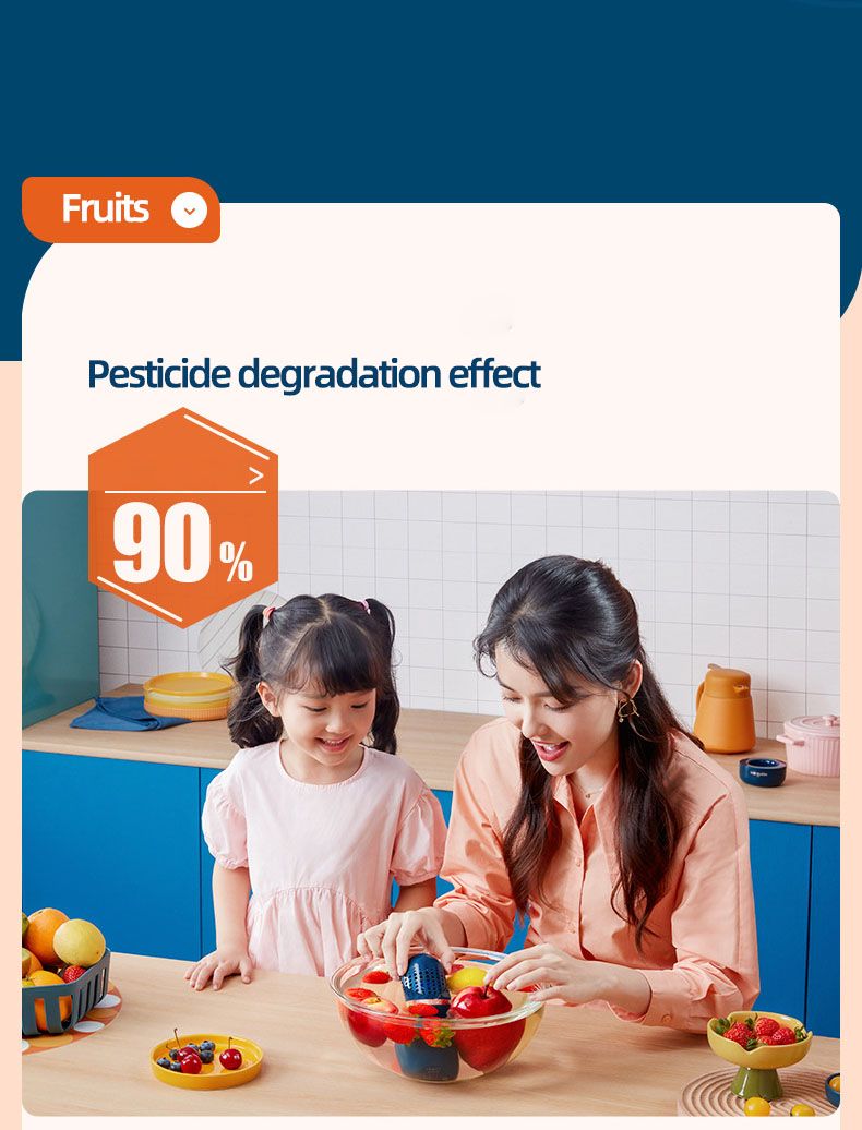 Donlim désinfectant légumes lave-vaisselle portable rechargeable sécurité alimentaire design intuitif