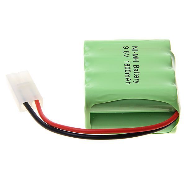 Batterie Rechargeable 9.6V AA Ni-MH 1800mAh Haute Capacité Source d'Énergie Durable pour Appareils Électroniques
