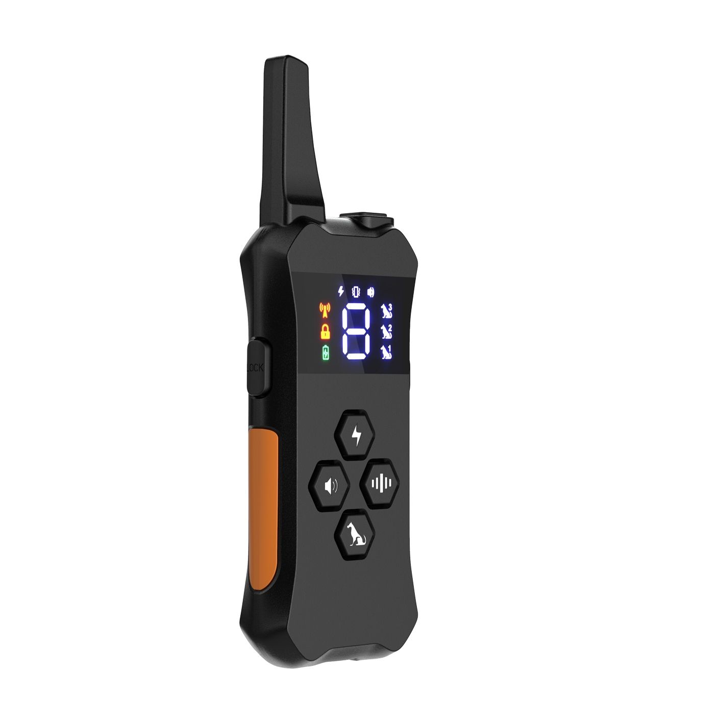 Collier de dressage rechargeable pour chien avec télécommande modes bip vibration choc imperméable 2021