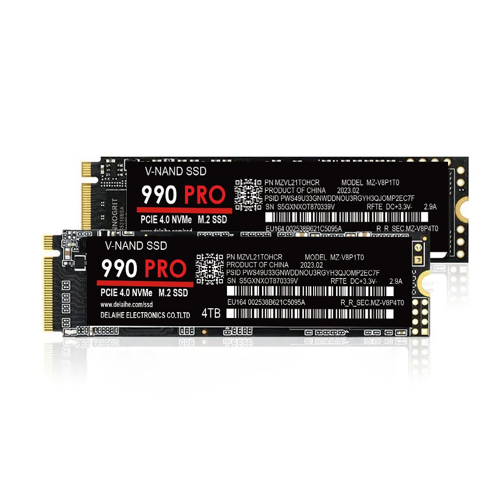 SSD haute vitesse 990 PRO PCIe 4.0 NVMe 4.0 M.2 2280 1To 2To 4To SSD Interne Disque Dur à État Solide Pour Ordinateur Portable PC PS4