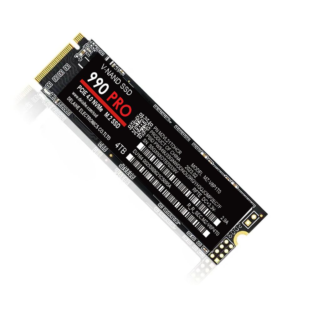 SSD haute vitesse 990 PRO PCIe 4.0 NVMe 4.0 M.2 2280 1To 2To 4To SSD Interne Disque Dur à État Solide Pour Ordinateur Portable PC PS4